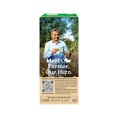 Organic India Tulsi Green Tea Classic, 43.5 g (25 Bags x 1.74 g each) 