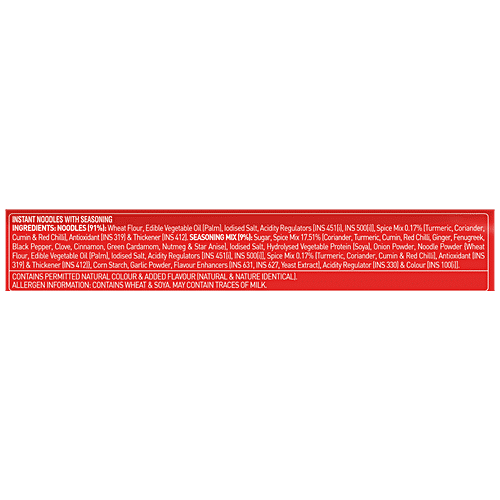 Top Ramen  Masala Instant Noodles, 360 g (6 pcs x 60 g each) Improved Blend of 14 Spices