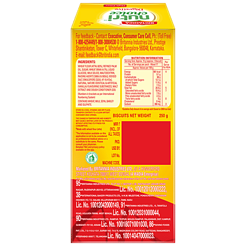 Britannia Nutri Choice Digestive High Fibre Biscuits, 250 g