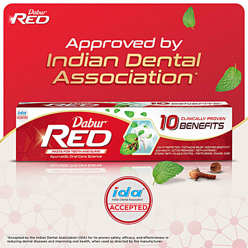 Buy Dabur Red Ayurvedic Toothpaste 200 Gm Online At Best Price of Rs