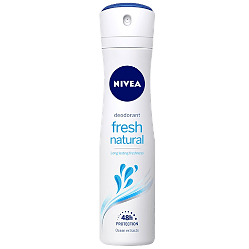 Nivea Fresh Natural Women Deodorant - Long Lasting Freshness & 48h Protection, 150 ml  