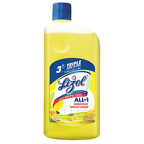 Buy Lizol Disinfectant Surface Cleaner Citrus 975 Ml Online At Best