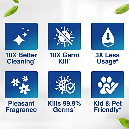 Lizol All In One Disinfectant Surface Cleaner Liquid - Citrus, 1 L  Kills 99.9% Germs