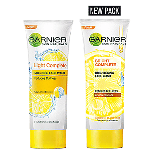 Garnier Skin Naturals Bright Complete Face Wash, 100g_