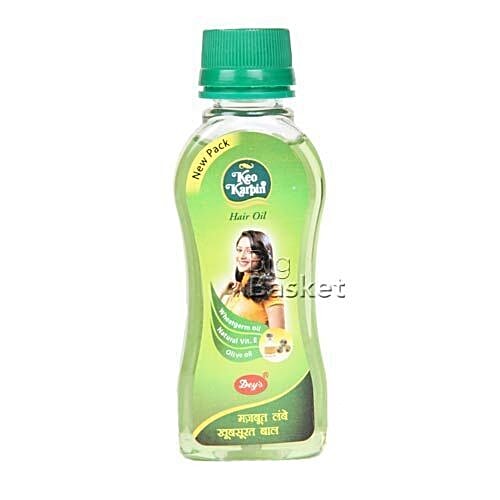 Keo Karpin Hair Oil - With Wheatgerm & Olive, Natural Vitamin E, 50 ml Bottle Natural Vitamin E