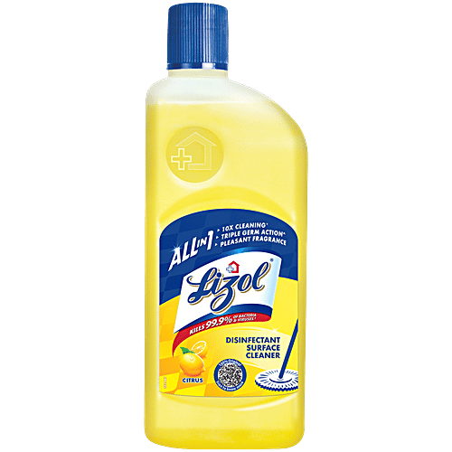 Lizol Disinfectant Surface & Floor Cleaner - Citrus, 500 ml  