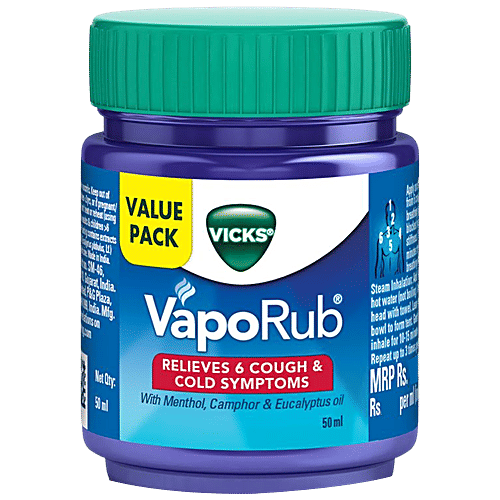 Buy Vicks Vaporub Super Saver Pack 50 ml Bottle Online at Best Price