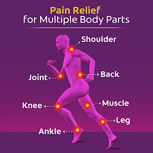 Moov Instant Pain Relief Cream - Useful For Back, Joint, Knee, Muscle Pain & Sports & Fitness Injuries, 15 g Tube 