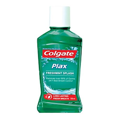 Colgate Mouthwash - Plax, Freshmint Splash, 100 ml  
