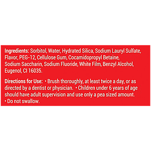 Colgate MaxFresh Toothpaste, Red Gel Paste with Menthol for Super Fresh Breath, 150g (Spicy Fresh), 150 g  Super Freshness & Intense Cooling