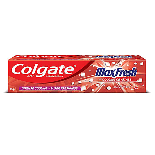 Buy Colgate Toothpaste Maxfresh Spicy Red Gel 150 Gm Online At Best Price of Rs 125 bigbasket