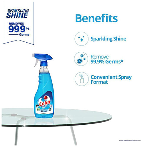 Colin Sparkling Shine Glass & Multisurface Cleaner, 250 ml  