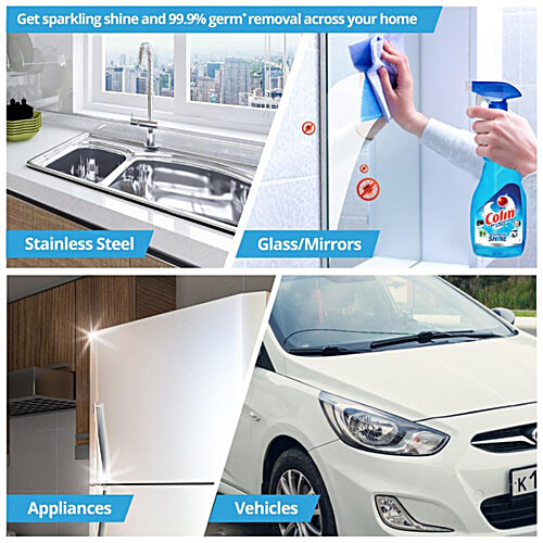 Colin Sparkling Shine Glass & Multisurface Cleaner, 250 ml  