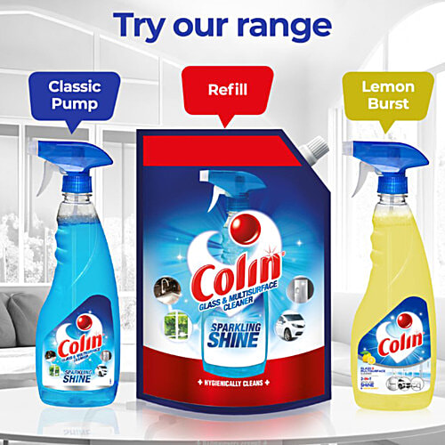 Colin Sparkling Shine Glass & Multisurface Cleaner, 250 ml  