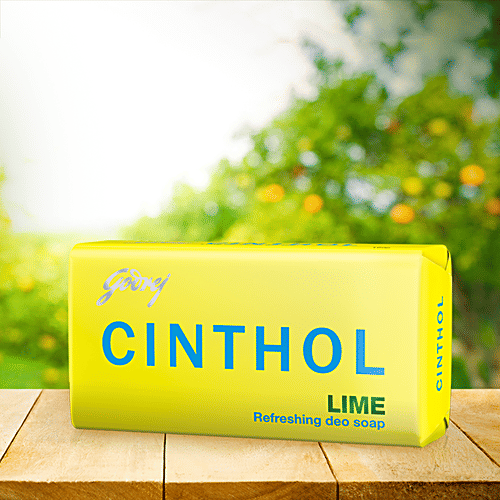 Cinthol Lime Refreshing Deo Soap, 75 g (Pack of 4) 