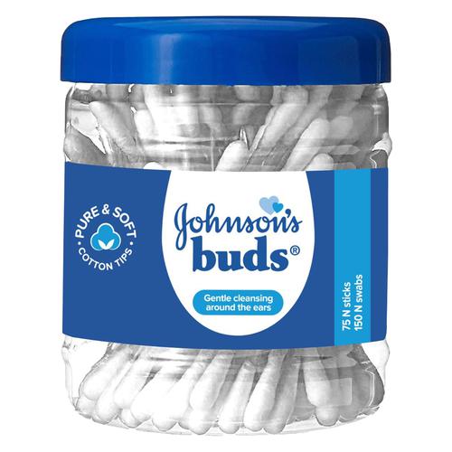Johnson's baby Buds, 75 Stems/150 Swabs  