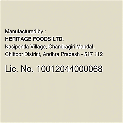 Heritage Vanilla Flavoured Milk, 180 ml No Preservatives Added