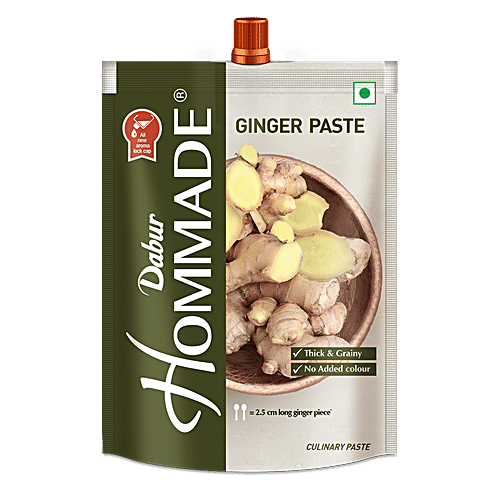Dabur Hommade - Ginger Paste, 200 g  No Added Color