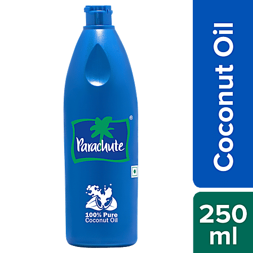 Buy Parachute Coconut Oil 100 Pure 250 Ml Bottle Online At Best Price