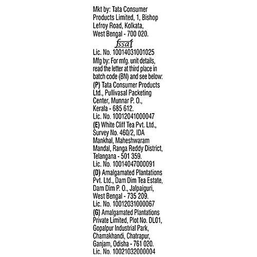 Tata Tea Agni Dust Tea, 250 g  