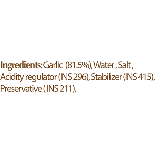 Dabur Hommade - Garlic Paste, 200 g  