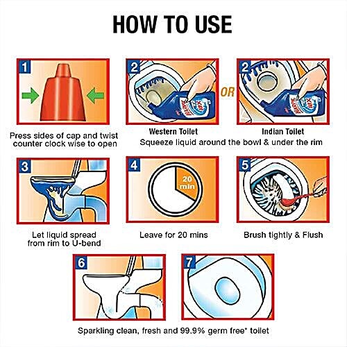 Buy Harpic Fresh Toilet Cleaner Citrus 500 Ml Online At Best Price of