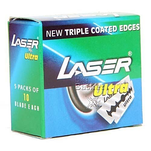 Buy Laser Blades Ultra Triple Coated Edges Online at Best Price of Rs