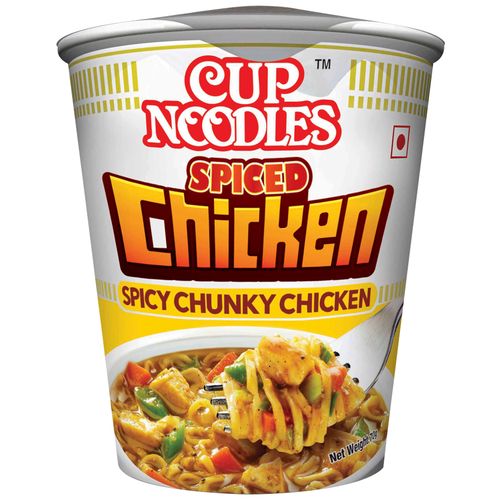 Buy Nissin Cup Noodles Spiced Chicken 70 Gm Cup Online At ...