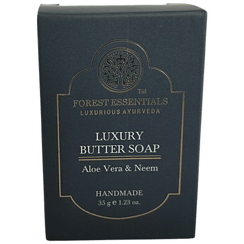 Buy Forest Essentials Luxury Butter Soap Aloe Vera & Neem Online at Best Price of Rs null