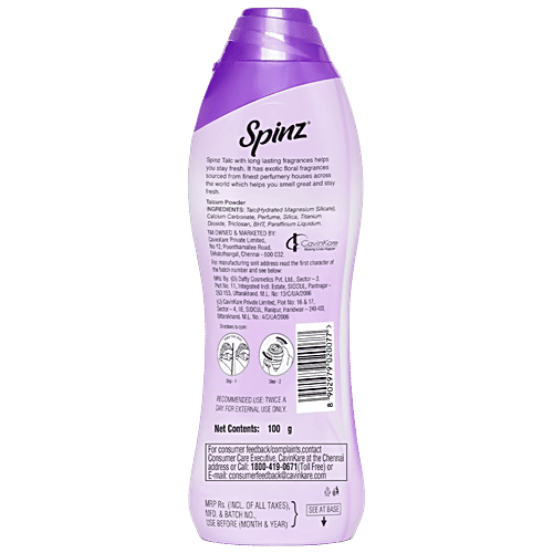 Spinz Talcum Powder - Enchante, 100 g  
