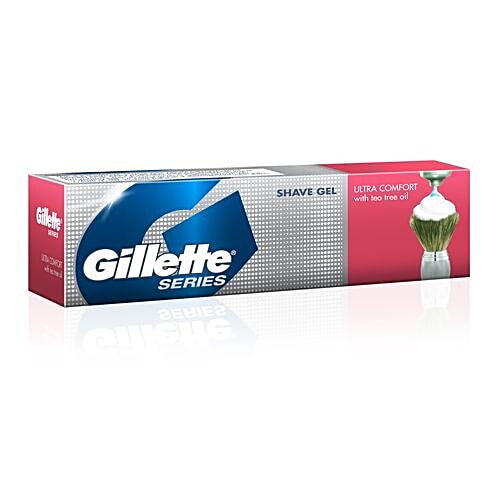 Gillette Pre Shave Gel Tube - Ultra Comfort, 60 g  