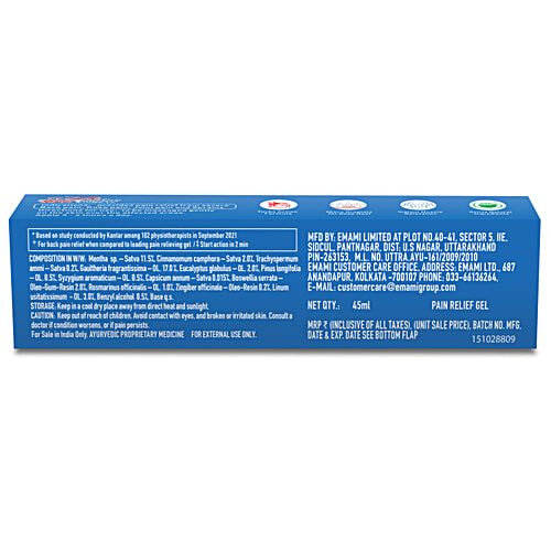 Himani Fast Relief - Ayurvedic Pain Relief Ointment For Instant & Long Lasting Ache, 45 ml  