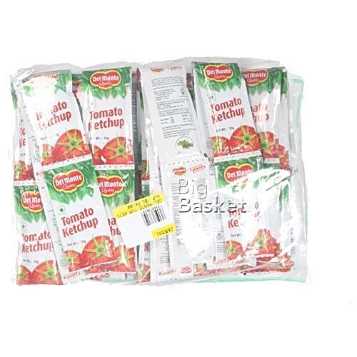 Buy Del Monte Ketchup Tomato 8 Gm Pouch Online at the Best Price of Rs
