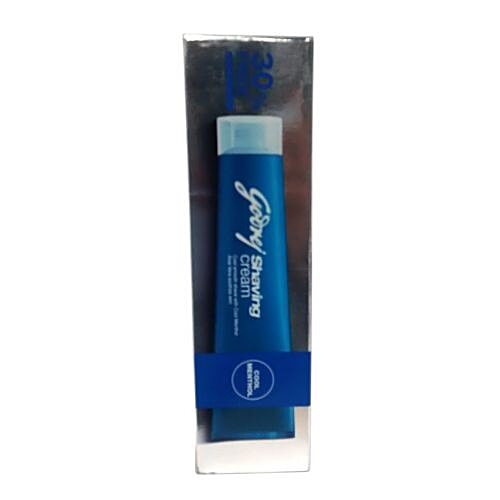 Godrej Shaving Cream Cool Menthol, 60 g 30% extra 