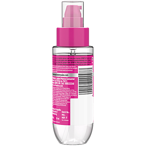 Livon Serum Anti-frizz Serum - For All Hair Types, Damage Protection, With Vitamin E & Argan Oil, 50 ml  With Vitamin E & Argan Oil