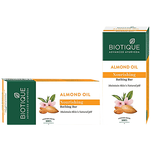 BIOTIQUE Almond Oil - Soap, 150 g Carton 