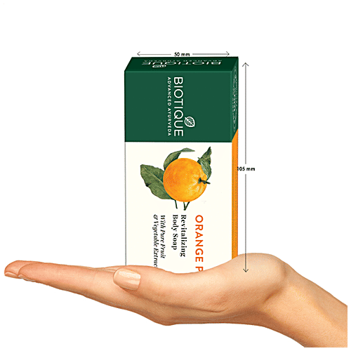BIOTIQUE Orange Peel - Soap, 150 g Carton 