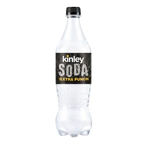 Kinley Sparkling Water - Club Soda, 750 ml PET Bottle 