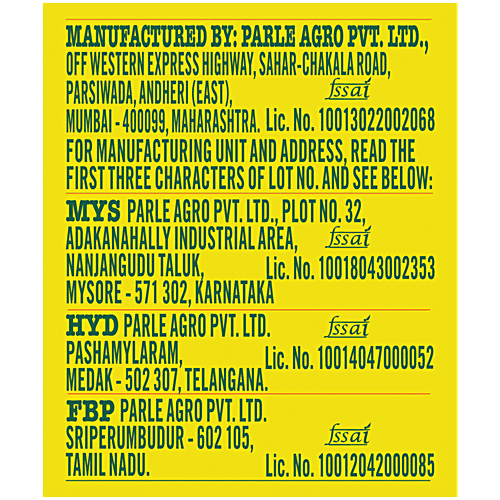 Frooti Mango Drink, 300 ml  Zero Fat