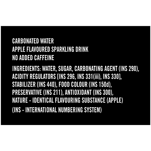 Appy Fizz PET Bottle, 1 L No Caffeine