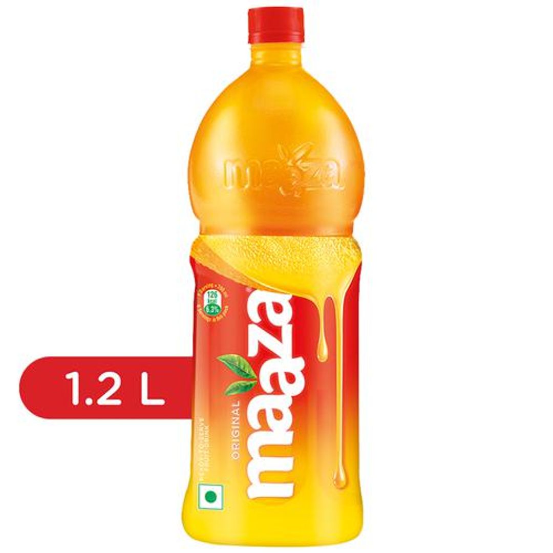 Maaza Mango Drink - Original Flavour, Refreshing, 1.2 l Pet Bottle