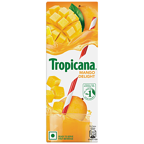 Buy Tropicana Fruit Juice Delight Mango 200 Ml Carton Online At Best