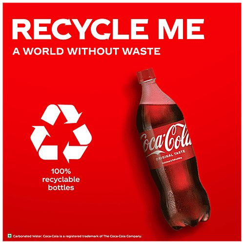 Coca Cola Original Taste Soft Drink - Refreshing, 1.25 L PET Bottle Original Taste