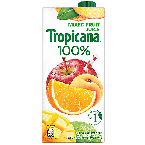 Tropicana 100% Juice - Mixed Fruit, 1 L  