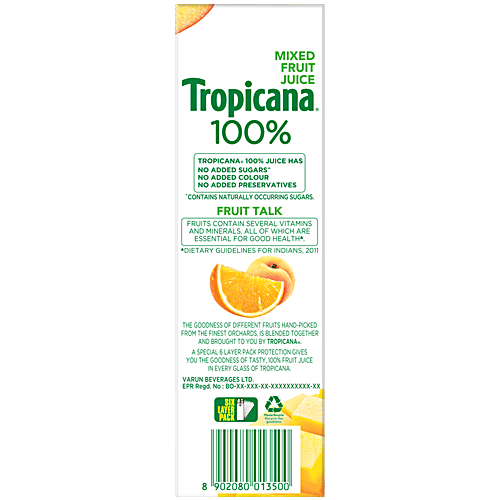 Tropicana Mixed Fruit Juice, 1 L