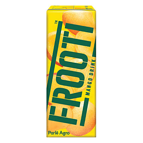 Frooti Drink - Fresh 'N' Juicy Mango, 200 ml  