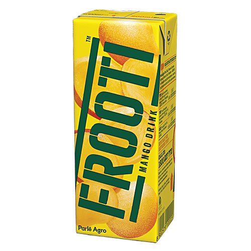 Frooti Drink - Fresh 'N' Juicy Mango, 200 ml  