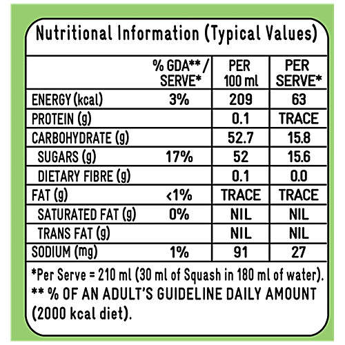 Kissan Pineapple Squash, 750 ml Bottle