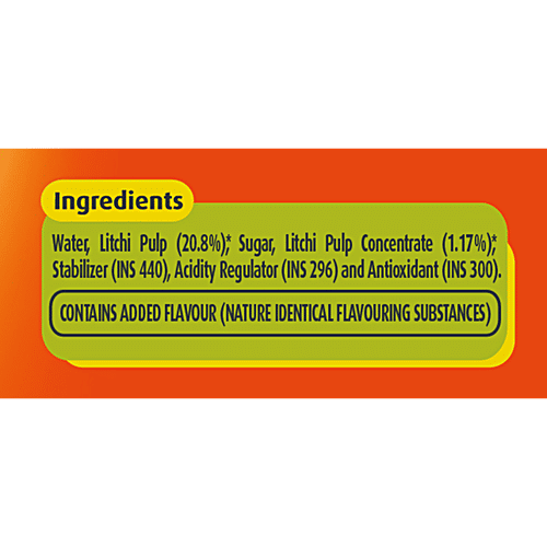 Real India's No.1 Juice - Litchi, 180 ml  
