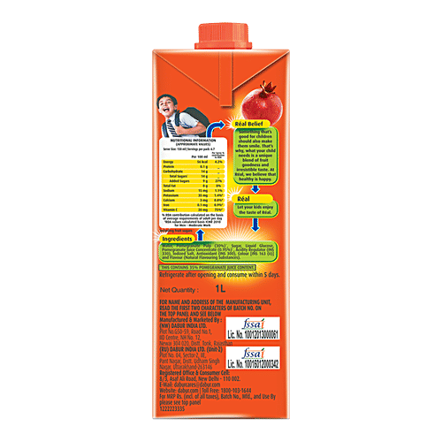 Real Fruit Power Juice - Pomegranate, 1 L  